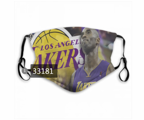 2021 NBA Los Angeles Lakers #24 kobe bryant 33181 Dust mask with filter